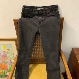 Madewell high riser skinny cut size 26 black jeans